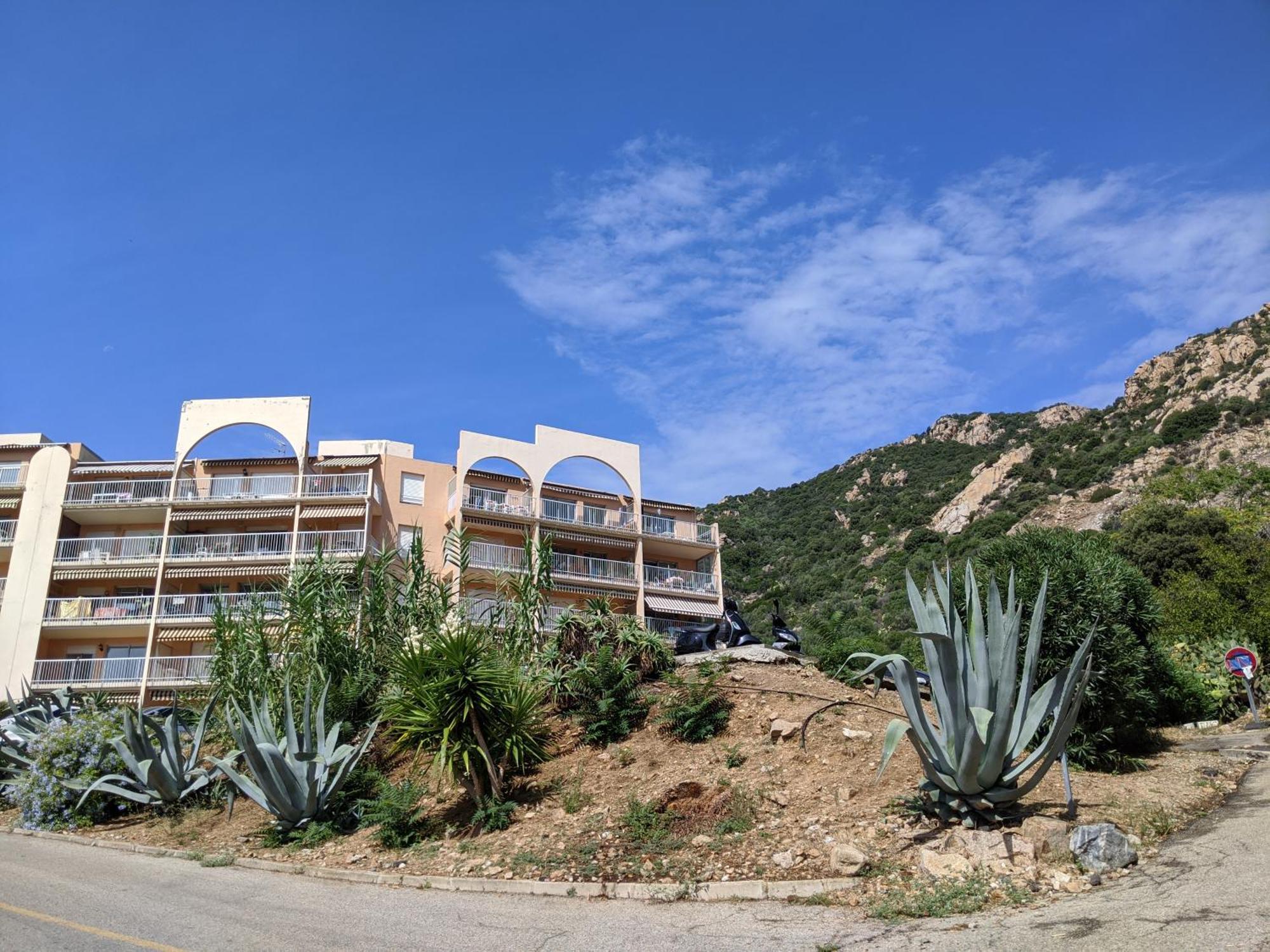 Studio 4 Pers Terrasse Vue Mer Ajaccio  Exteriér fotografie